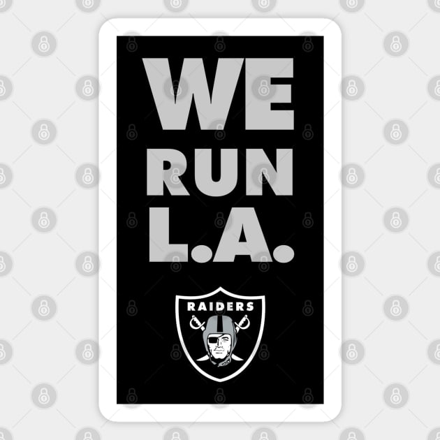 We Run L.A.! Magnet by capognad